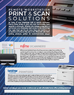Remote Workstation Print & Scan Solutions
